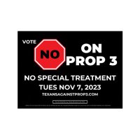 Texans Against Prop 3(@TXAgainstProp3) 's Twitter Profile Photo