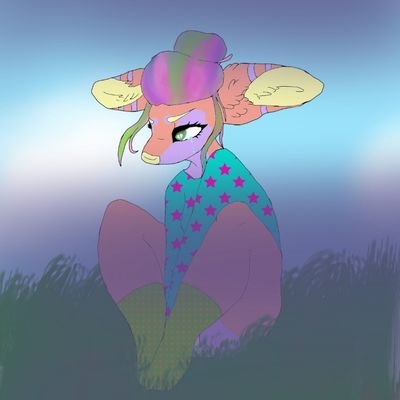 Ok, listen, I'm on here for fun and to rp. Don't hate on me.
Cynthia is my oc. she is a deer, obviously, but she is a kind creature who trusts to easily.