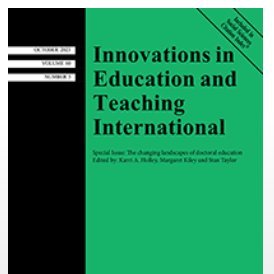 Innovations in Education and Teaching International is the journal of the Staff and Educational Development Association @Seda_UK_ #HigherEd #IETI_Journal