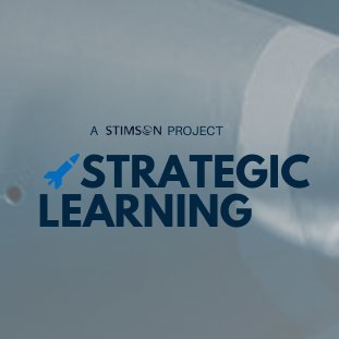 Strategic Learning is a @StimsonCenter project offering comprehensive online courses on strategic dynamics with a focus on Southern Asia.