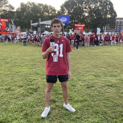 University of Alabama ‘26. News media major with a concentration in sports. @wvuafmsports, @TheCrimsonWhite, @CWsports intern