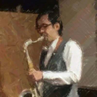 I'm a jazz musician playing the sax.大阪在住ジャズミュージシャン。サックス奏者。山野楽器西宮ガーデンズ店講師。趣味ビリヤード。