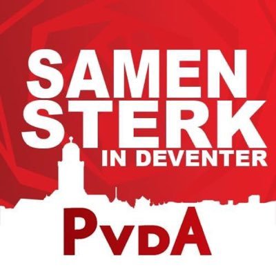| Partij van de Arbeid Deventer | Dit account wordt niet langer bijgehouden en wij zijn niet langer actief op X. Volg ons via @pvdadeventer.bsky.social