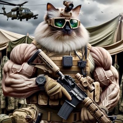 Just giant cats with military hardware. #NAFO
Buy me a coffee: https://t.co/FemOhhPr0n