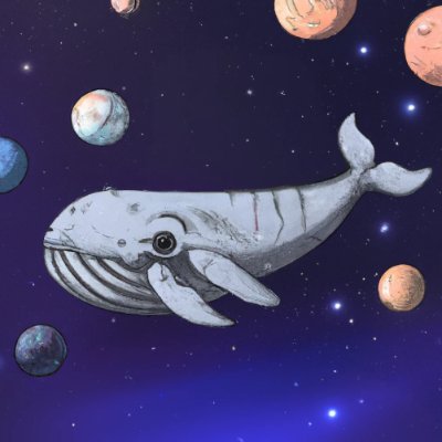 Just a friendly baby whale looking to make a lil splashy splashy.