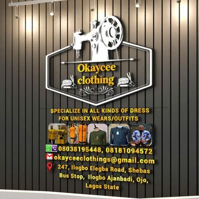 I sew all kinds of wear like senator wears, agbada, pant trousers, shirt, suit, blazers, native wears, ball gown, skirt
And we also offers laundry services