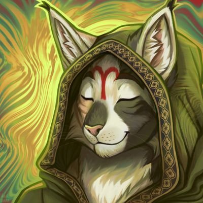 greyfox archer and musician | cat druid | guardian | 35 | Avatar by @ArtofHuie | Header @Suzamuri | ❤24.11. I
Fursuit by @OktaviasCSuits | latharnkeogh.bsky