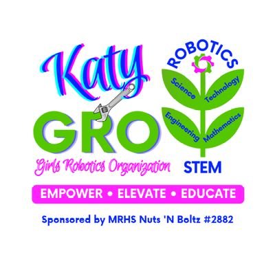 🌸 Official Twitter of #KatyGRO initiative! 🌸  Launched in 2022 by @frc_2882 #NutsNBoltz #MRHSRobotics. 🌱 #STEM #Robotics ⚙️ #GirlsRobotics #GirlsInSTEM #Katy