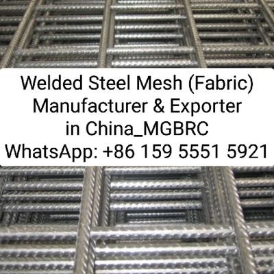 Welded Steel Mesh (Fabric) Manufacturer & Exporter
 in China _MGBRC, WhatsApp: +86 159 5551 5921