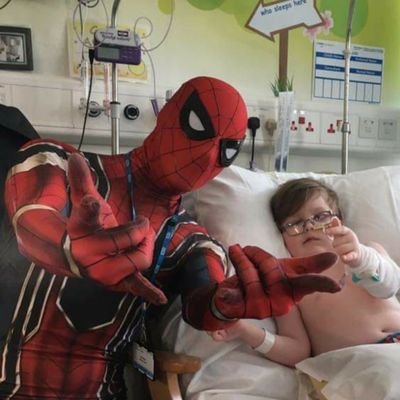 Chairman of Ashfield District Council and I wear a spiderman costume to meet real life SUPERHEROES in hospital! 

QMC Spider-Man😊❤️

Dale.grounds90@gmail.com