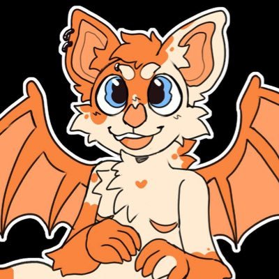 Transmasc Creamsicle Bat from Canada! | 🔞 | Future V-Tuber | PFP by @/ink.bytes on ig | AKA @bitsblight