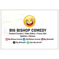 Big Bishop Comedy 🇳🇬🇱🇷🌈📷(@big_bishop20) 's Twitter Profile Photo