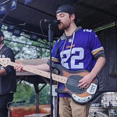 I play bass, listen to sad songs, watch too many movies, love the @Vikings #SKOL, and love to discuss tons of nerdy stuff I never grew out of #AttitudeEra