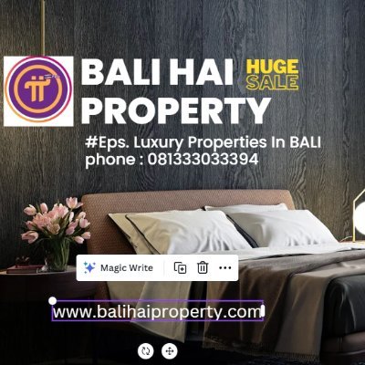 BALI HAI PROPERTY CHANNEL YOUTUBE
INFO #VILLA ,RESORT,HOTEL,LAND FOR SALE IN BALI INDONESIA
WATCH NOW ON YOUTUBE CHANNEL **BALI HAI PROPERTY**