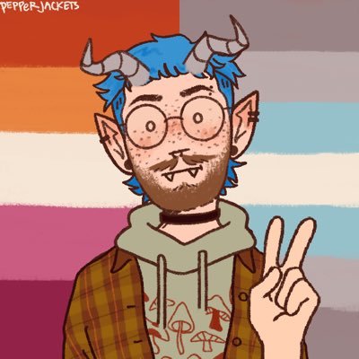 kysoflylike's profile picture. Agender🌈asexual🌈she/they/he/it🌈28🌈lesbian🌈Polyam but owned by @obliqueluck 🌈mdni 🔞🌈horny posts and anything else I like🌈NSFW