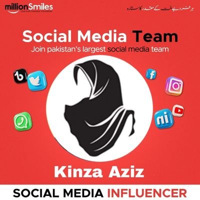 KinzaAziz12's profile picture. Social Media Marketer | Social Media Influencer |@MSfoundationPK |