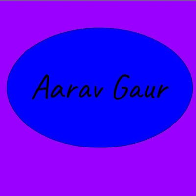 AaravGaur12814's profile picture. 