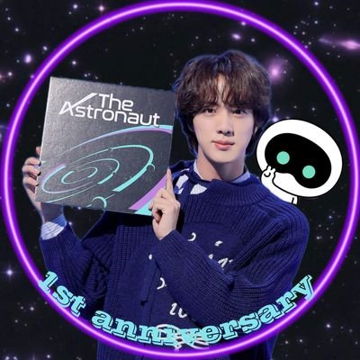 ジンくんがARMYへと贈ってくれた愛溢れる大切な曲『The Astronaut』を発売1周年記念にMV再生回数1億回を目指す為のアカウントです。にじ @mogmogjin124 の専用サブ垢です。