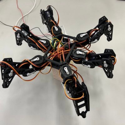 多脚ロボットが好きな人．KIT M1. RoboCup@Home OB. Hexapod Robot. Autodesk Fusion.