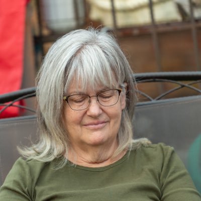 married; retired art director; mother to my 3 sons and my husband’s 3; g’ma to 5. life is good.