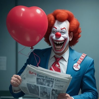 The Clown Street Journal, the place where you watch the world circle the drain. Real news featuring real dipshits.