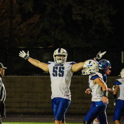 247 3⭐ | Lawton, MI | 2025 | height 6’3” |weight 275| #55 |OL, DL| 4.07 gpa| NCAA ID # 2305903692 Hudl https://t.co/EavBDNPXAy