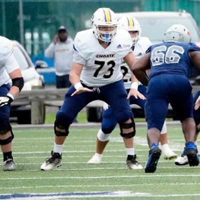 Choate Rosemary Hall ‘26| 6’4 270 OL| All Founders League