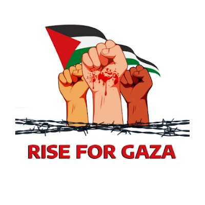 the official page of Rise for Gaza campaign.