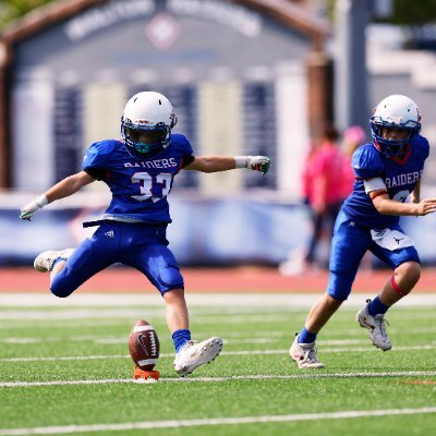 #Kicker #Punter GA/2029
I'm 13 and have been kicking since the 5th grade. Recently learning to punt.  I start at WR/DB and play travel baseball in PG Majors.