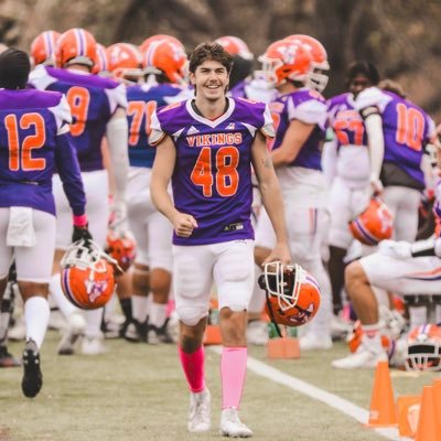 long snapper at Missouri Valley College   #valleywillroll