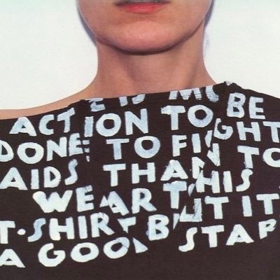 “THERE IS MORE ACTION TO BE DONE TO FIGHT AIDS THAN TO WEAR THIS T-SHIRT BUT IT’S A GOOD START“
