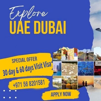 Your Cheap UAE Visa Online will look like a normal UAE residency visa with a pink stamp in the passport and valid for two years.