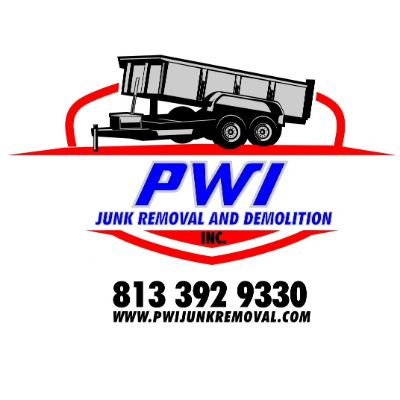 Welcome to PWI Junk Removal and Demolition. We are a local small business in the Tampa Bay area offering top quality service at  an affordable price.
