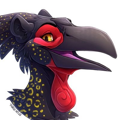 Rani 🪶 | Hornbill Hybrid Gryphon | she/her | 25 | 🇬🇧 | Taken | Artist | Furry | Bird + reptile keeper and enthusiast 🦖

Pfp @damntazzle / Banner @cheitora