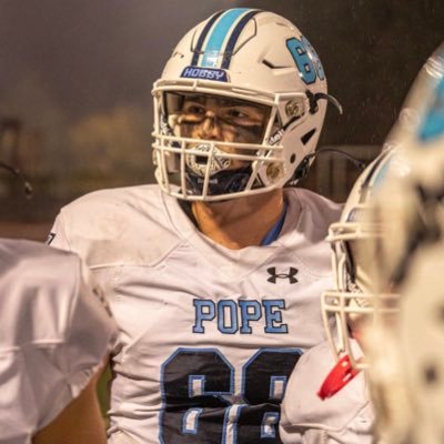 | Pope High School 2025 | 6’3” 255 lbs | 🏈 LT + DT | @Popefootball | Email : fumertonmax@gmail.com |