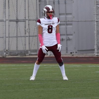 Fordham Prep’ 25 | WR/DB/ATH | 6’ 170 | 3.8 GPA |