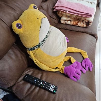 カエル♡ いっひっひかえる E-114 陶製 /frog/青蛙 その他人形
