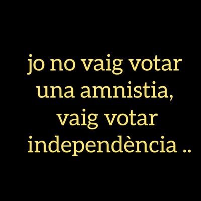 JoRebot's profile picture. Només em val la #INDEPENDÈNCIA DE CATALUNYA