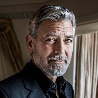 George Clooney. Ambassador for Nespresso and actor. #FakeLife #AU #Parody #NotTheRealGeorgeClooney #GreenSatin