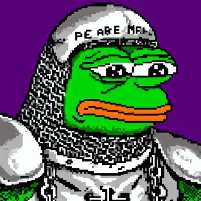 Pepe Knight, embarks on a noble journey to vanquish numerous rug memes and bring great victory to the crypto people

village: https://t.co/HL4L39NApz