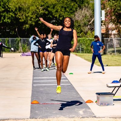 JUMP Smart Texas; 3.8 Unweighted GPA; Jumps (HJ, TJ, LJ); Sprints (100m & 200m); 12x All American