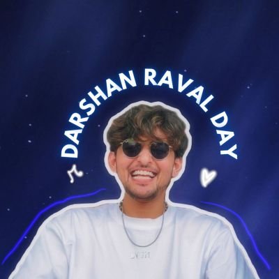 Forever Proud DARSHANER💙
DARSHAN RAVAL🌎🏠💙
Fan account 💙