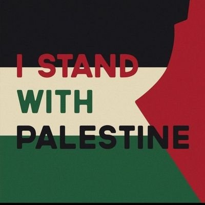 I stand with Palestine 🇵🇸 ✌🏼 🇵🇰