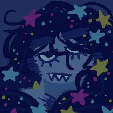 wolfolotl's profile picture. 25 🫐 xe/xem/xyr & he/him 🫐 I draw