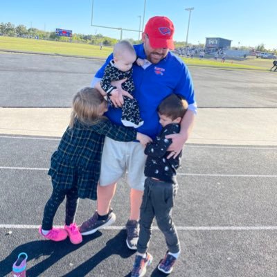 Husband, Father of 3, Coach @ HaysCISD | Saved by Grace