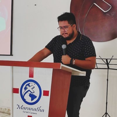 Apasionado por Jesús, Pastor de Maranatha Carmen, México 🇲🇽