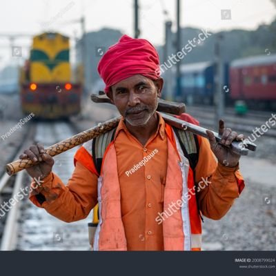 I am Orange Indian  Railway Army👲