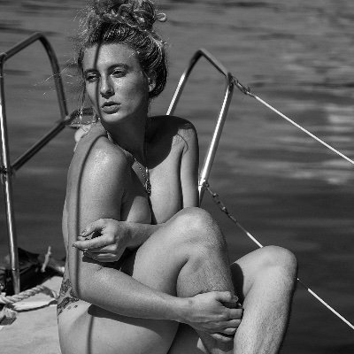 solo sailor in love with being nude