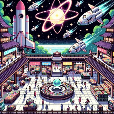 Welcome to our Interchain Pixel Universe 🪐 // We create Pixel Art for the Interchain Community // Founders of 