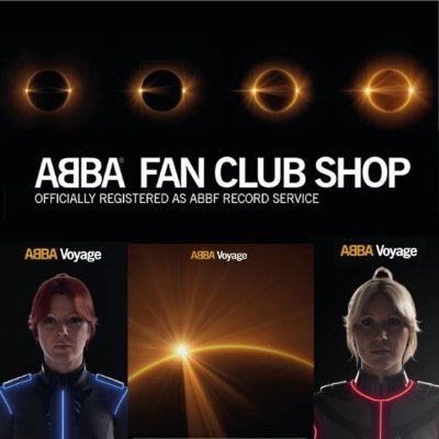 The shop for ABBA fans & connected with the official Fan Club.